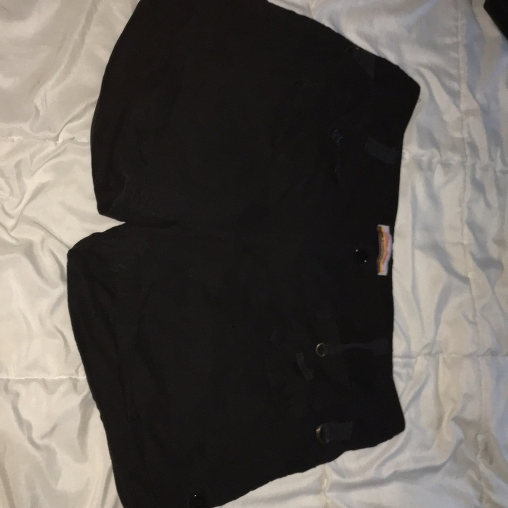 Black shorts